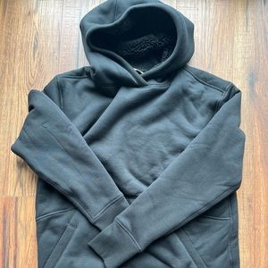 Athleta warm cozy black hoodie, size small